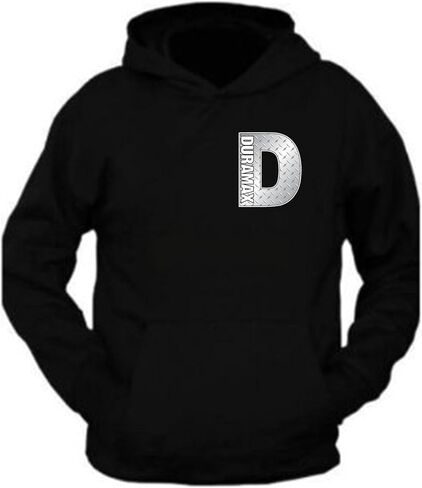 Duramax Pocket Design Color Black Hoodie Hooded Sweatshirt S-3XL in Saudi Arabia