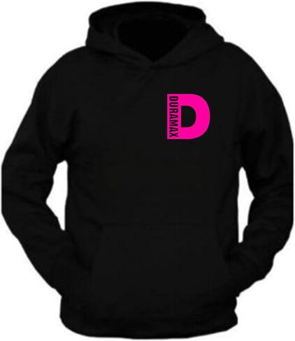 Duramax Pocket Design Color Black Hoodie Hooded Sweatshirt S-3XL in Saudi Arabia