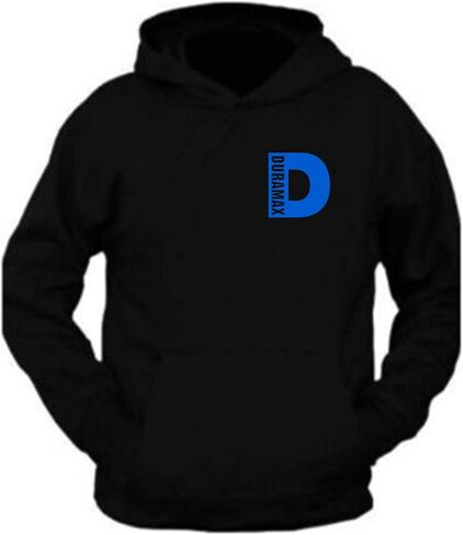 Duramax Pocket Design Color Black Hoodie Hooded Sweatshirt S-3XL in Saudi Arabia