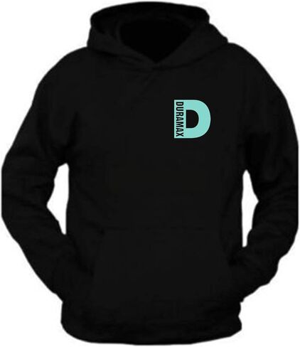 Duramax Pocket Design Color Black Hoodie Hooded Sweatshirt S-3XL in Saudi Arabia