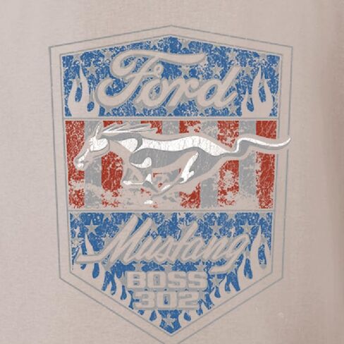 Wild Bobby Ford Mustang Boss 302 Classic USA Retro Logo Cars and Trucks Front and Back Hoodie Sweatshirt in Saudi Arabia