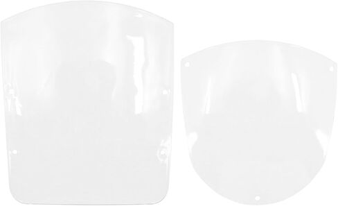 HDBUBALUS Motorcycle ABS Windshield Quarter Fairing Kit Fit for Sportster XL 883 1200 1988-2024 Dyna Models 1995-2005 FXR 1986-1994 Clear in Saudi Arabia