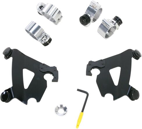 Memphis Shades Black Cafe Fairing Trigger-Lock Mount Kit Meb1995 in Saudi Arabia