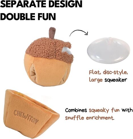 Hedgehog Stuffed Dog Toy, Squeaky Dog Toy, Plush Dog Toy for Aggressive Chewers, Interactive Chew Puppy Toy for Small Medium and Large Dogs in Saudi Arabia