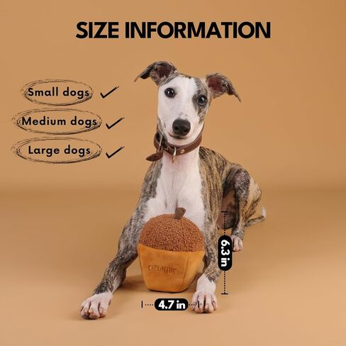 Hedgehog Stuffed Dog Toy, Squeaky Dog Toy, Plush Dog Toy for Aggressive Chewers, Interactive Chew Puppy Toy for Small Medium and Large Dogs in Saudi Arabia