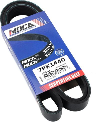 7pk1440 EPDM Serpentine Belt Fit 2015-2020 لـ Acura TLX L4 2.4L ، 2013-2017 لـ Honda Accord L4 2.4L ، 2018-2019 لـ Honda CR-V L4 2.4L in Kuwait