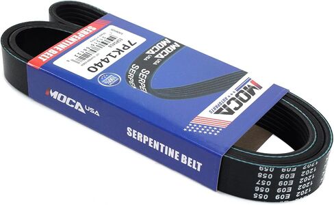 7pk1440 EPDM Serpentine Belt Fit 2015-2020 لـ Acura TLX L4 2.4L ، 2013-2017 لـ Honda Accord L4 2.4L ، 2018-2019 لـ Honda CR-V L4 2.4L in Kuwait