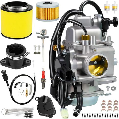 Rubicon 500 Carbetor Carb Cok Cable Kit for Fourtrax Foreman Rubicon 500 TRX500 2005-2011 TRX500FE TRX500FM TRX500FPE TRX500FPM TRX500TM ATV 4 Wheeler Quad Parts 16100-HN2-013 in Saudi Arabia