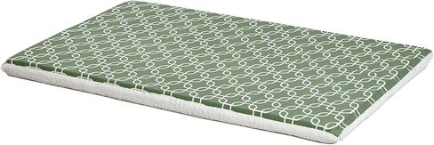 MidWest Homes for Pets Quiet Time Teflon Defender Dog Beds; Pet Beds Designed to Fit Folding Metal Dog Crates, Brown & White Geometric Pattern, 42-Inch in Saudi Arabia