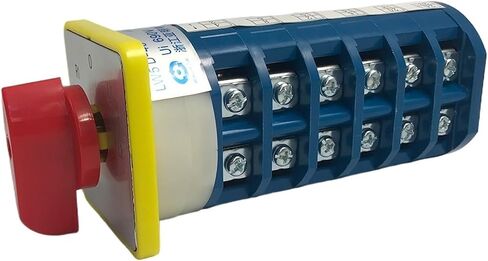 40A CAM SWITCH 24 TERMINALS 5 Outsions DIY ROTARY DETALEOVER SWATES LW5-40/6 CONTROL أحمال مختلفة in Saudi Arabia