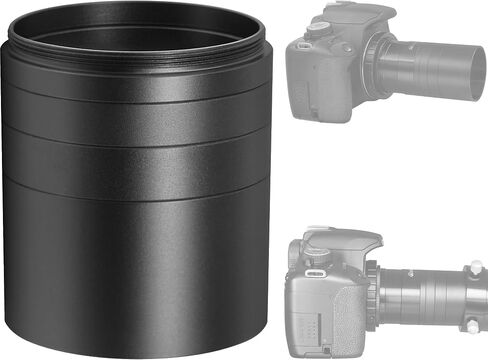 Alstar Astronomical 2"/M48-extension Tube Kit for Cameras and eyepieces -M48x0.75 on Both Sides - Length 8mm 10mm 20mm 30mm - for Better Astronomical Photography in Saudi Arabia