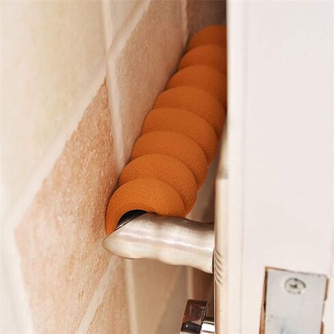 AKOAK 5 PCS غطاء وقائي حلزوني سميك لمواجهة الباب للأطفال ، وضغط الضوضاء ، ومكافحة الانزلاق ، ومضادة للبطء ، ومضادة القفازات القفازات-حماية آمنة للأطفال (وردي) in Kuwait