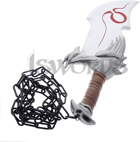 God of war: Kratos Blades of Chaos Foam 1:1 Scale Props Replica. Silver in Saudi Arabia