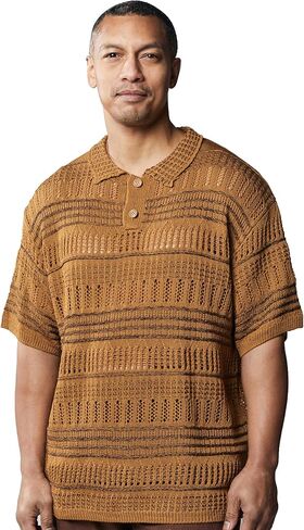 Stacy Adams Men's Fancy Crochet Shirt in Saudi Arabia