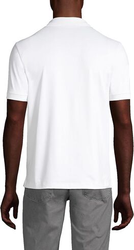 Lands' End Men's Short Sleeve Rapid Dry Active Polo Shirt in Saudi Arabia
