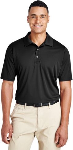 فريق 365 أداء منطقة الرجال البولو ، أسود ، كبير in Kuwait