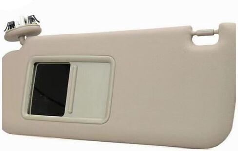 1PAIR Beige Sunvisor Cover 74320-42501-A1 74320-42501-B3 لـ Toyota for RAV4 2005-2013 Car Sunshade Marror in Saudi Arabia