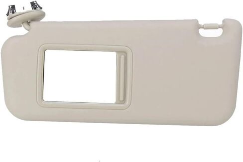 1PAIR Beige Sunvisor Cover 74320-42501-A1 74320-42501-B3 لـ Toyota for RAV4 2005-2013 Car Sunshade Marror in Saudi Arabia