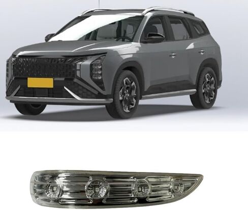خارجي مرآة المرآة الخلفية مرآة الإشارة مؤشر مؤشر ضوء انعطاف ضوء الحافة ل Hyundai IX35 2010-2017 876242Z000 876142Z000 in Saudi Arabia