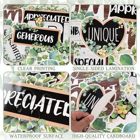 Rainbow Bulletin Board Decorations for Classroom Positive Inspirational Affirmation Wall Decor, 31Pcs Retro Colorful Bulletin Board Signs for Back to School Supplies Classroom Door Wall Decor in Kuwait