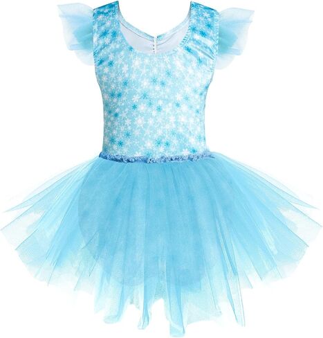 Phineein Girl Velvet Ballet Dance Leotard with Tutu Skirt Ballerina Outfit Sparkly Sequin Gymnastics Dress in Kuwait