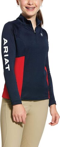 فريق Sunstopper Team's Sunstopper 2.0 1/4 Zip Baselayer Navy Size XL in Saudi Arabia
