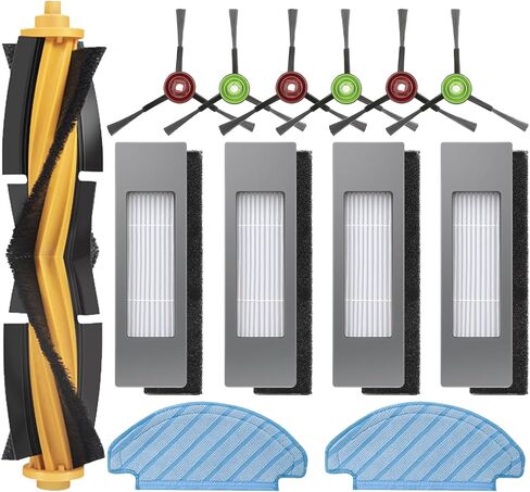 مرشحات بديلة لـ ECOVACS Deebot Ozmo T8 T8+ T8 Aivi T8 AIVI+ T8 MAX T9+ T5 N8+ / N8+ N8 Pro N8 Pro + / N8 Pro+ N10 + N7 OZMO 920 950 لمكنسات محطة Yeedi Vac 2 Pro Vac Max Vac in Saudi Arabia