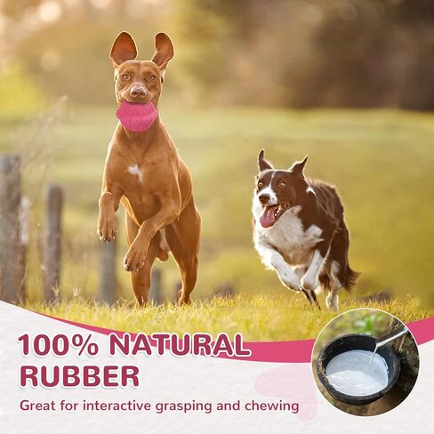 Squeaky Turtle Dog Toy, Treat Dispensing Rubber Ball, Bite Resistant Plush Chew Toy, Interactive Tug & Fetch Enrichment Toy for Medium & Small Breeds, Safe & Engaging for Puppies (Orange) in Saudi Arabia