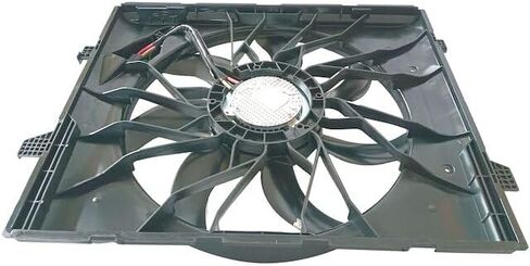 Radiator Fan Assembly - Compatible with 2011-2013 Dodge Durango 3.6L V6 5.7L V8 (with Heavy Duty Cooling Only) in Saudi Arabia