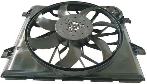 Radiator Fan Assembly - Compatible with 2011-2013 Dodge Durango 3.6L V6 5.7L V8 (with Heavy Duty Cooling Only) in Saudi Arabia
