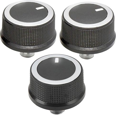 RLDYM AC Control Control knob 3pcs متوافق مع 2008-2021 شيفروليه ، للفترة 2008-2017 GMC Savana 84141127 in Saudi Arabia