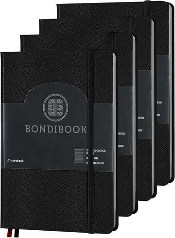 Ox Plastics A5 Leather Journal Refillable Spiral Notebook - Journaling Notebooks for Work with Dot Grid Paper & Inner Pockets for Travel & Personal Organizer (Coffee) in Kuwait