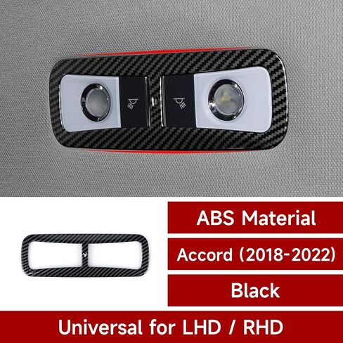 Gas Version Gear Shift Panel Decals for Honda Accord 2018 2019 2020 2021 2022 10th Gen Accessories ABS Carbon Fiber Interior Stickers in Saudi Arabia