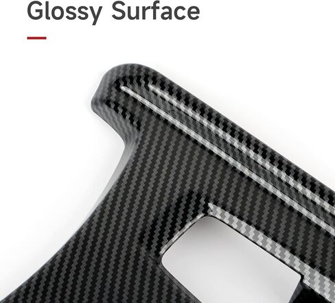Gas Version Gear Shift Panel Decals for Honda Accord 2018 2019 2020 2021 2022 10th Gen Accessories ABS Carbon Fiber Interior Stickers in Saudi Arabia