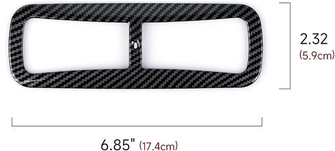 Gas Version Gear Shift Panel Decals for Honda Accord 2018 2019 2020 2021 2022 10th Gen Accessories ABS Carbon Fiber Interior Stickers in Saudi Arabia