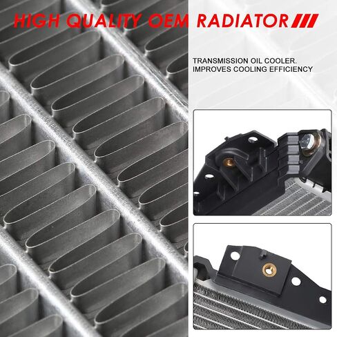 Auto Dynasty Radiator Compatible with 2007-2014 Toyota Tundra 4.0L, DPI 2993 Factory Style 1-Row Cooling Radiator, Aluminum Core in Saudi Arabia