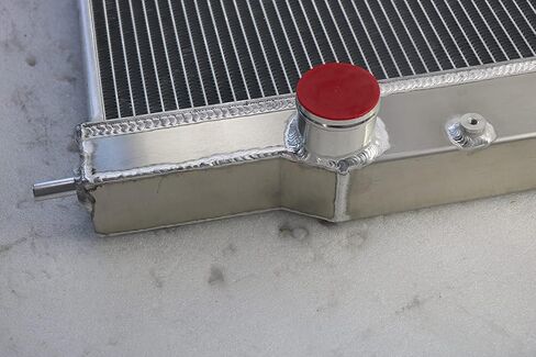 Aluminum Radiator 3 Row for 1994-2002 Dodge Ram 2500 3500 Pickup 5.9L L6 Cummins Turbo Diesel, Crossflow Radiators 1995 1996 1997 1998 1999 2000 2001 in Saudi Arabia