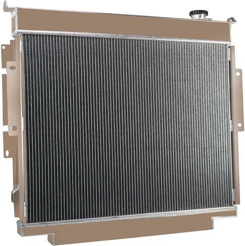 ALLOYWORKS 4 Row Core All Aluminum Radiator for 1983-1994 Ford F150 F250 F350 F59 6.9L 7.3L V8 AT/MT in Kuwait