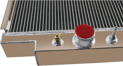 ALLOYWORKS 4 Row Core All Aluminum Radiator for 1983-1994 Ford F150 F250 F350 F59 6.9L 7.3L V8 AT/MT in Kuwait
