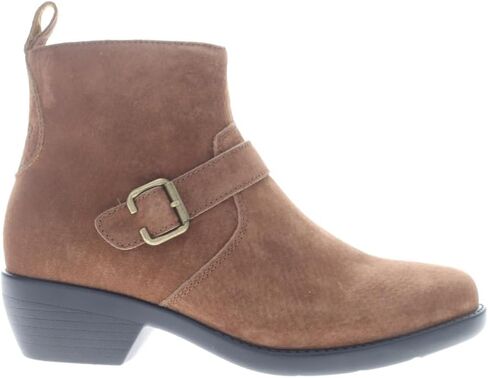 Propet Womens Memphis Zippered Casual Boots Ankle Low Heel 1-2" - Brown in Kuwait