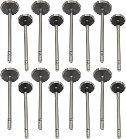 XQSMWF 8 PCS Valve Valve+ 8 PCS صمام مدخل متوافق مع Chrysler Dodge Jeep 2.4L DOHC 1995-2010 in Saudi Arabia