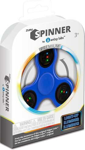 Antsy Labs Boomerang Fidget Spinner, Sensory Fidget Toys for Kids & Adults, Designed for Anxiety and Stress Relief, Party Favors, Birthday Goody Bag, or Stocking Stuffers, Pocket Sized, Black in Kuwait