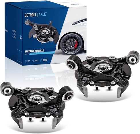 Detroit Axle - مفاصل التوجيه الخلفية للفترة 2006-2010 Ford Explorer Mercury Mountaineer 2007 2008 2009 Touring Knuckles & Wheel Bearing Pensing in Kuwait