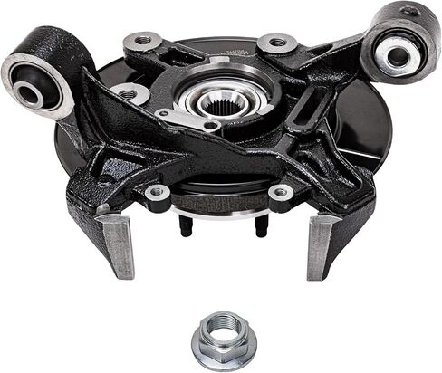 Detroit Axle - Rear Steering Knuckles for 2006-2010 Ford Explorer Mercury Mountaineer 2007 2008 2009 Steering Knuckles & Wheel Bearing Hubs Replacement in Saudi Arabia