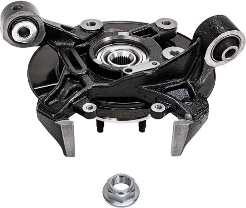 Detroit Axle - Rear Steering Knuckles for 2006-2010 Ford Explorer Mercury Mountaineer 2007 2008 2009 Steering Knuckles & Wheel Bearing Hubs Replacement in Saudi Arabia