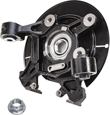 Detroit Axle - Rear Steering Knuckles for 2006-2010 Ford Explorer Mercury Mountaineer 2007 2008 2009 Steering Knuckles & Wheel Bearing Hubs Replacement in Saudi Arabia
