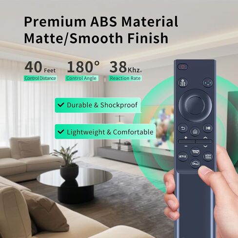 BN59-01388A Replacement Remote Control for Crystal UHD 4K CU7000 Series Smart TV with 4 Shortcuts in Saudi Arabia