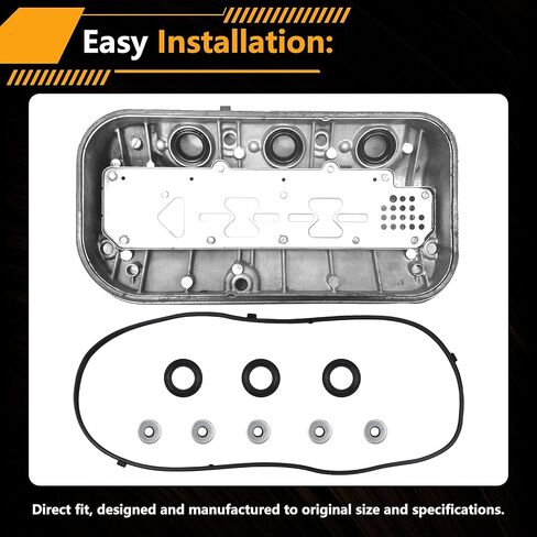 مجموعة غلاف صمام VS50773R متوافقة مع هوندا أكورد/أوديسي/كروسستور/طيار/اتفاق crosstour/ridgeline 3.5L ، ملاءمة لـ Acura MDX/RDX/RL/TL/TSX/ZDX 3.5L 3.7L V6 12341R70A00 in Kuwait