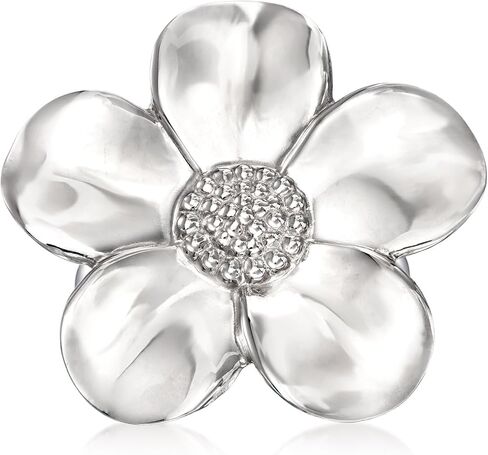 Ross-Simons Italian Sterling Silver Flower Ring in Saudi Arabia