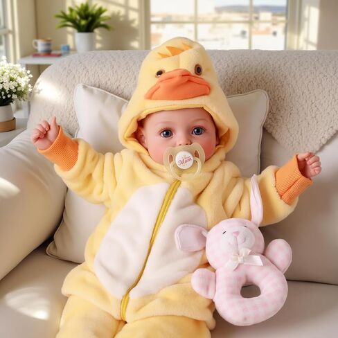 BABESIDE 17-Inch Realistic Baby Doll Girl– Lifelike Soft Body Newborn with Accessories, Real Life Baby Doll, Ideal Gift for Girls Age 3+, Pretend Play Collection in Saudi Arabia